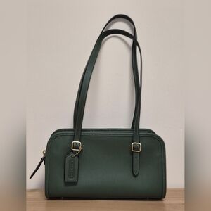 Coach Hunter Green Swing Zip Shoulder Bag